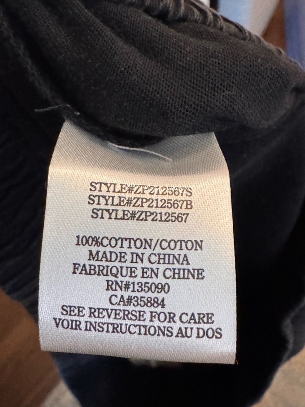 Z Supply Scout Jersey Pants Black - Picture 6 of 7